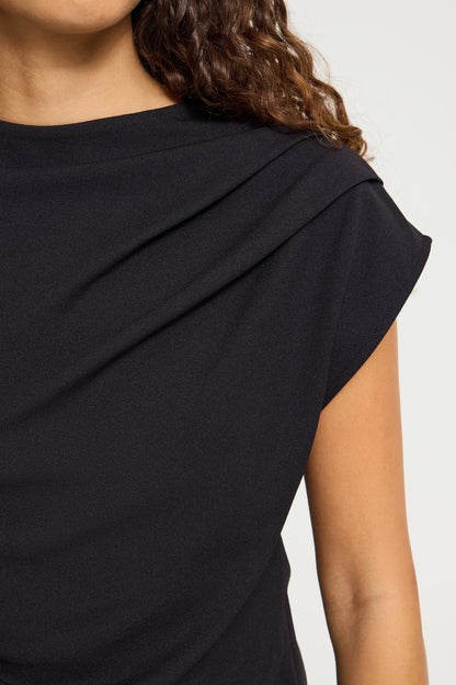 IC KATINE BLUSE - Black