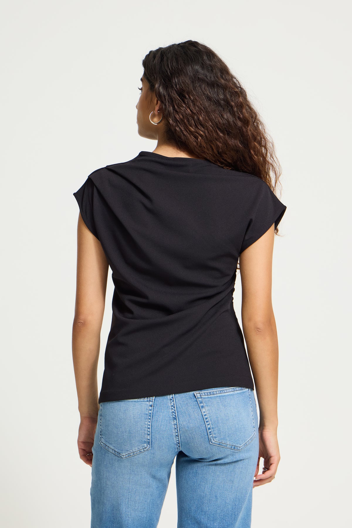 IC KATINE BLUSE - Black