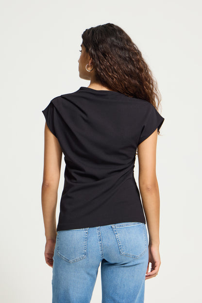 IC KATINE BLUSE - Black