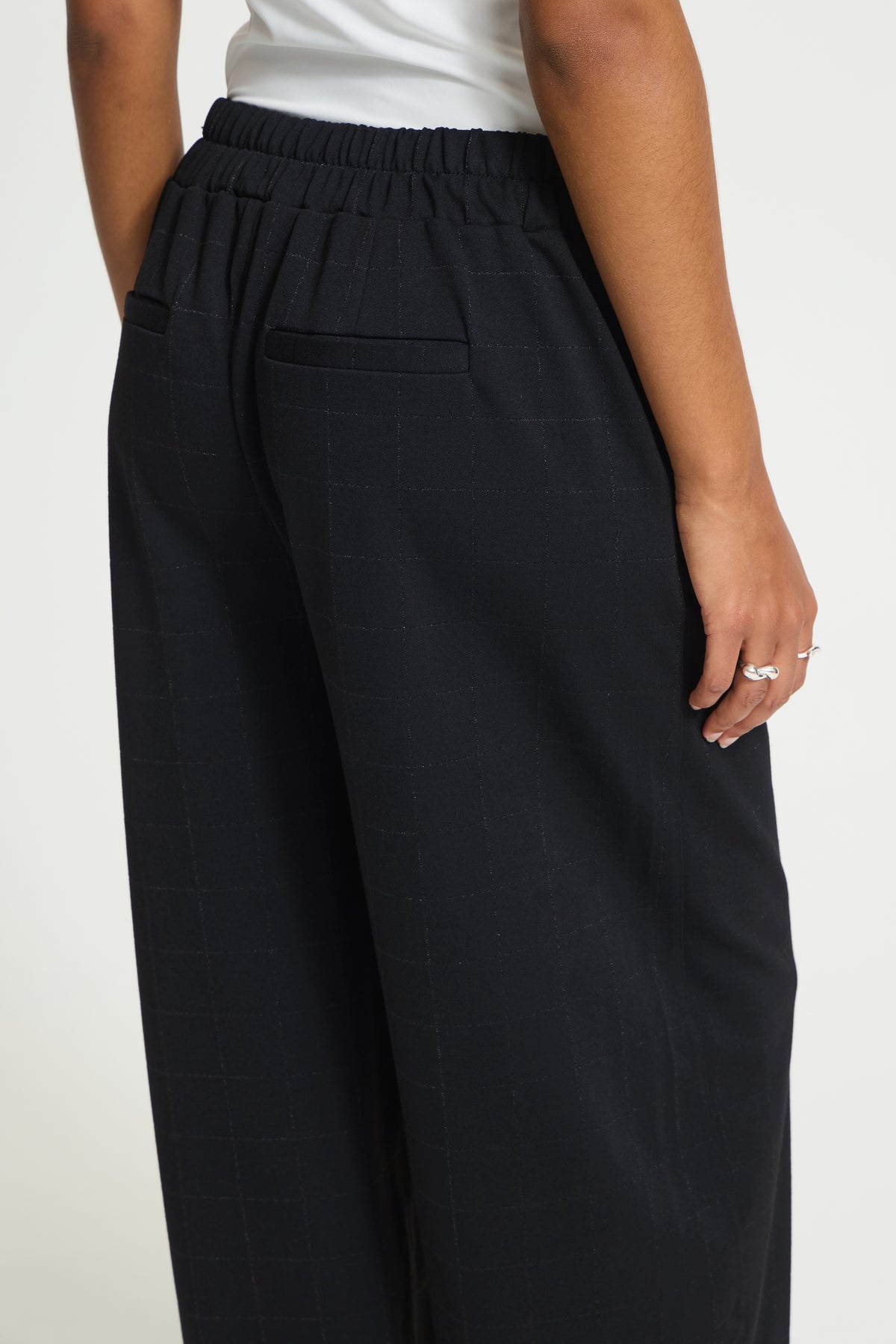 IC Kate Sparkelly Barrel Pants - sort