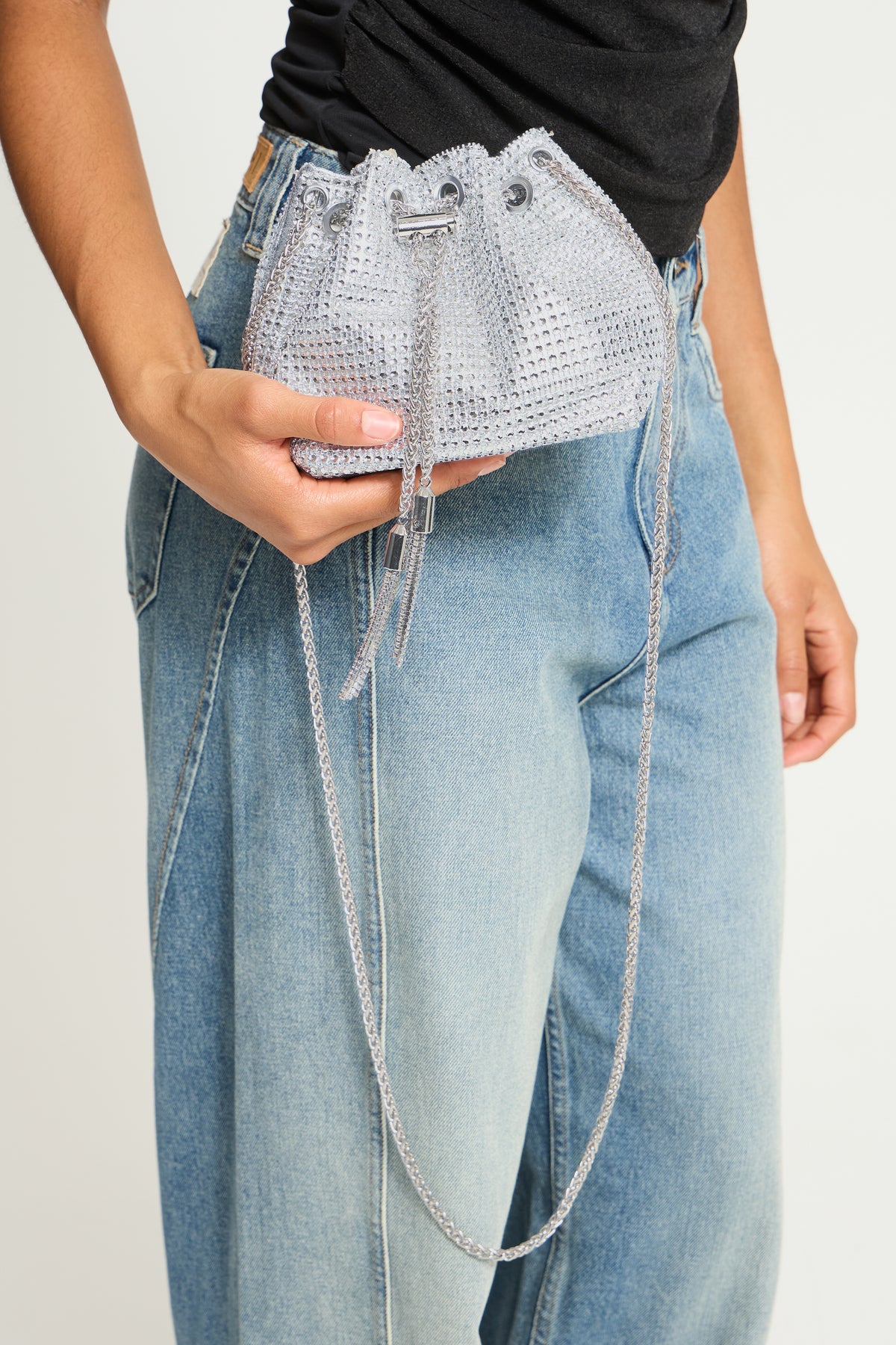IC ELLY BAG - Silver
