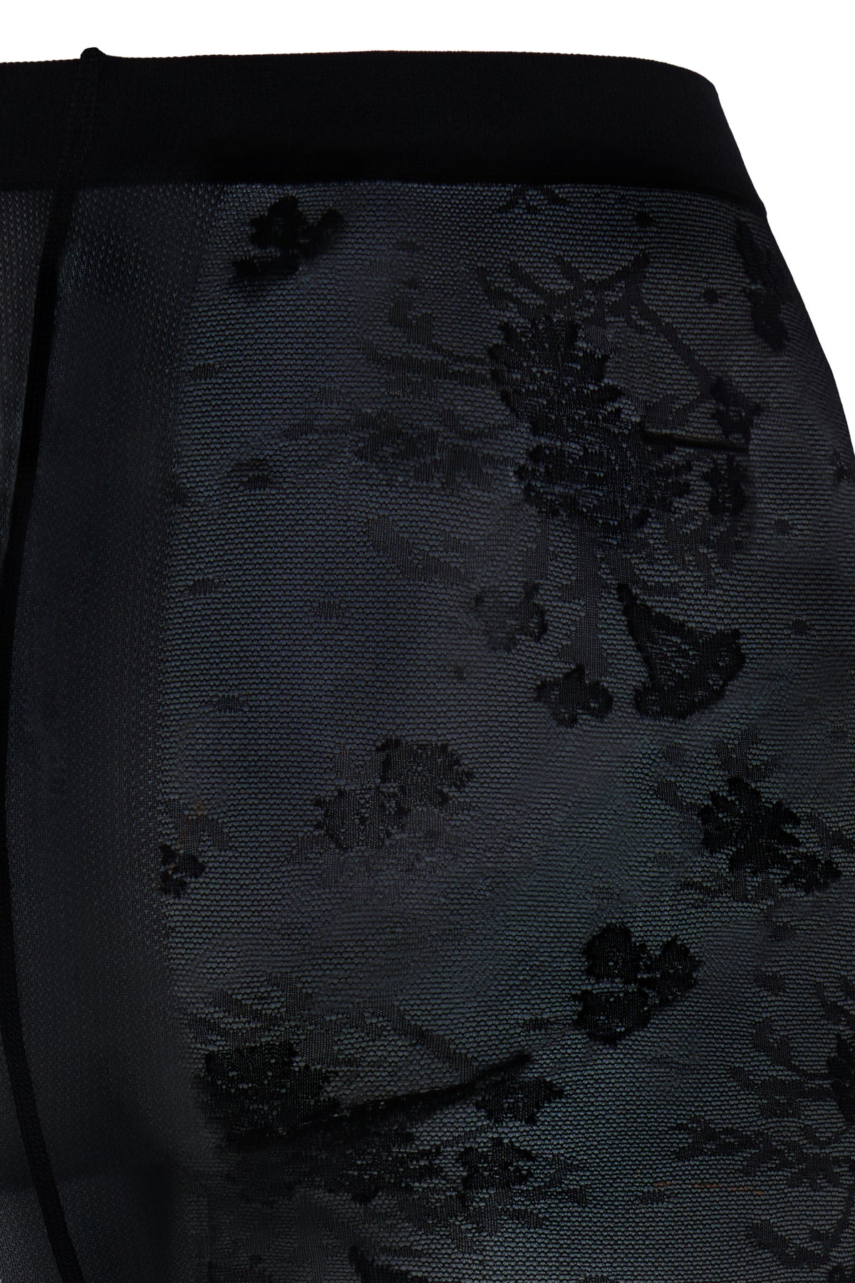 IC SIMONA LACE TIGHTS - sort