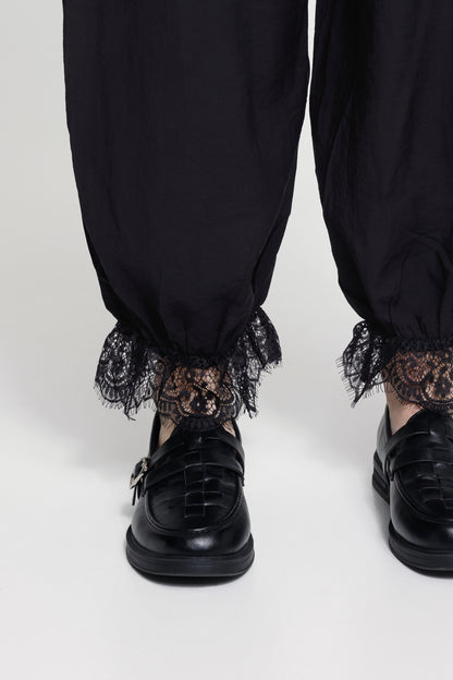 IC TULLAN BALOON PANT - black