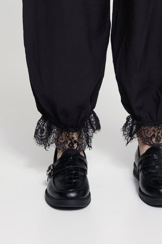 IC TULLAN BALOON PANT - black