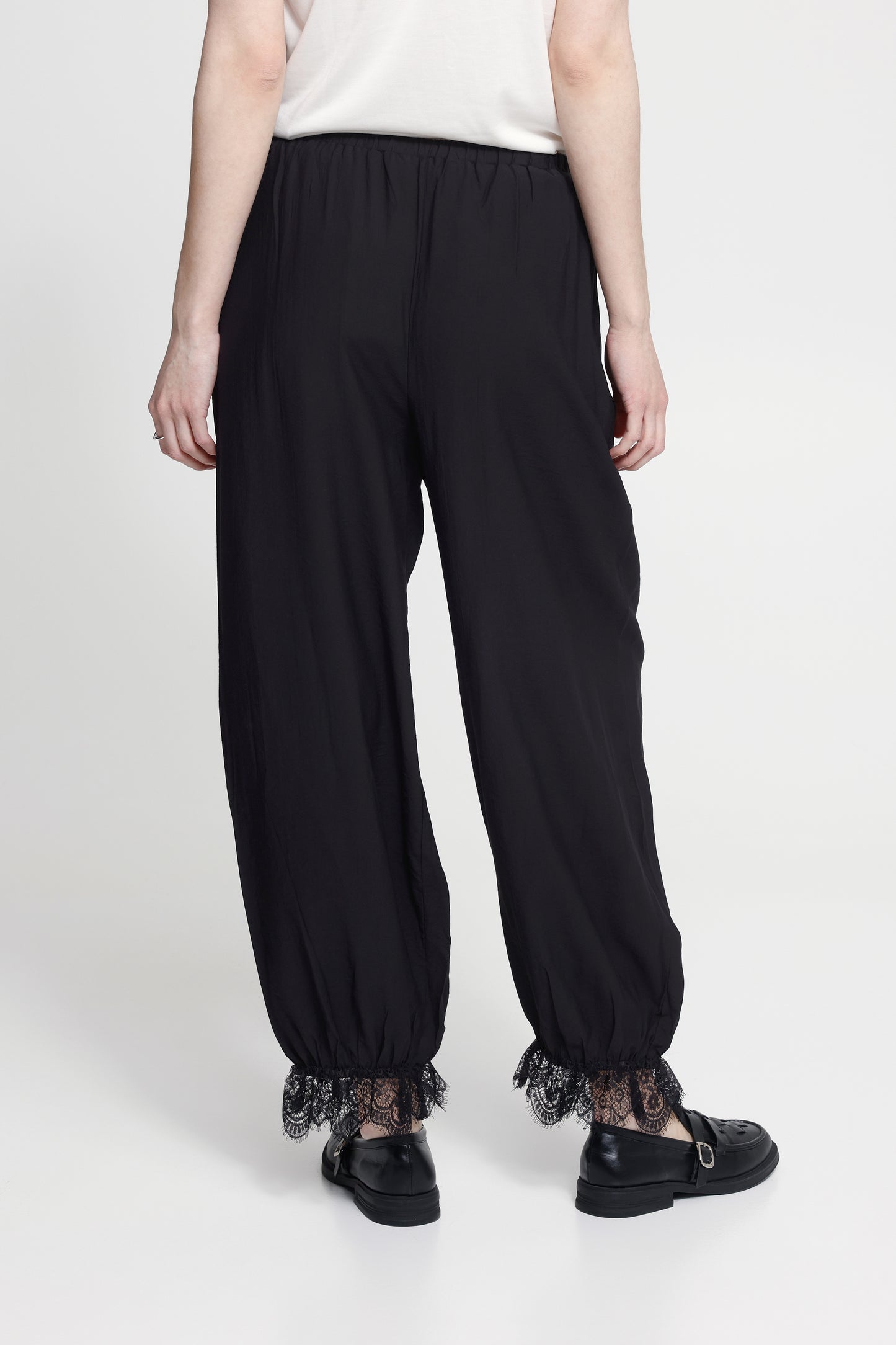 IC TULLAN BALOON PANT - black