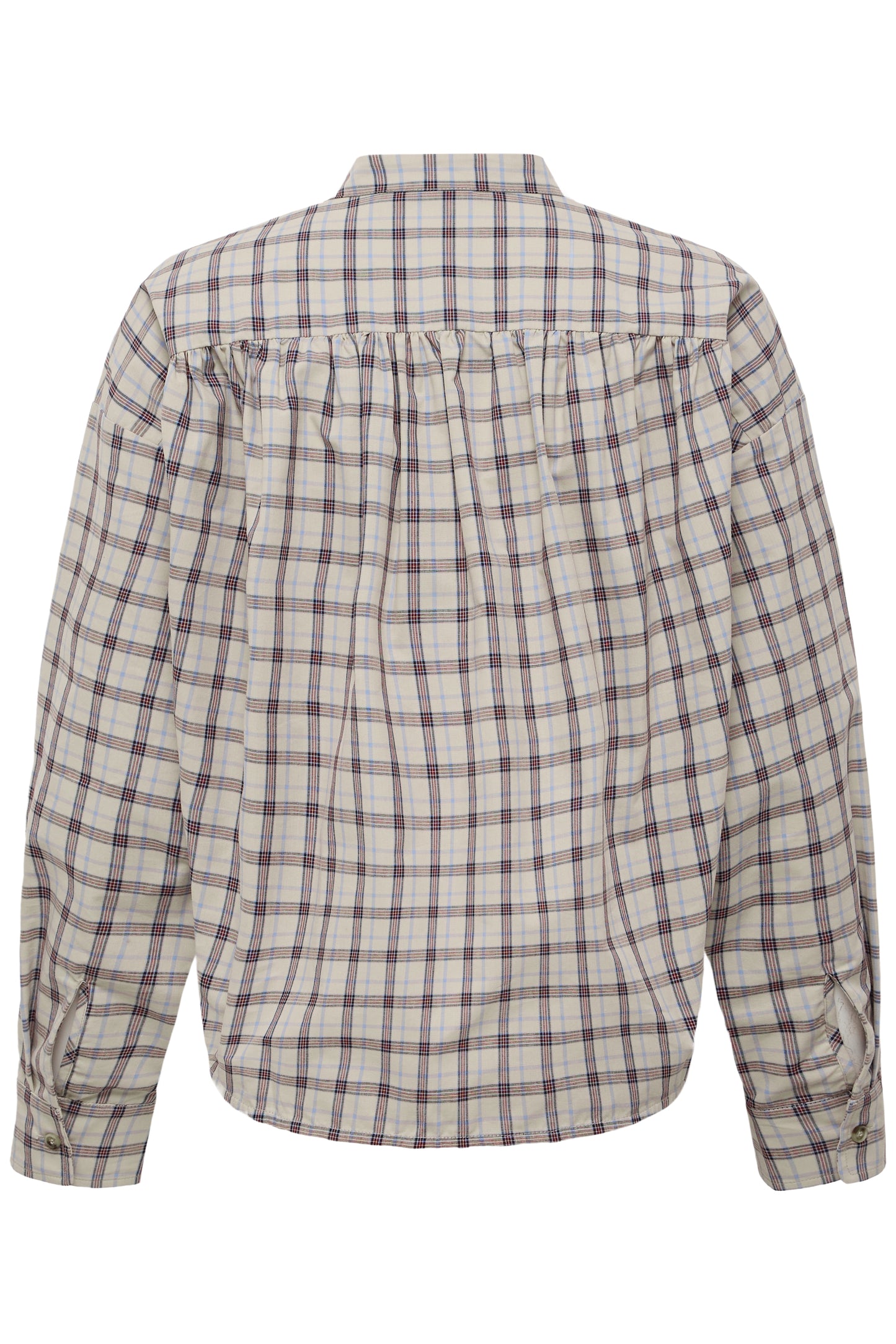 IC COLOMO SHIRT - Oyster Gray  - brun tern