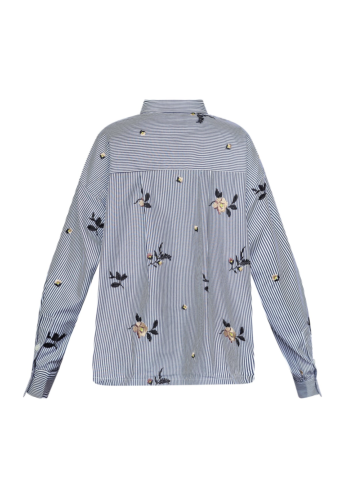 SP ENOLA-Shirt - navy stripes m/broderi