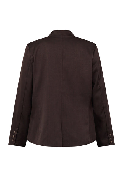 SP VIKSA-HIGH BLAZER - Mocca