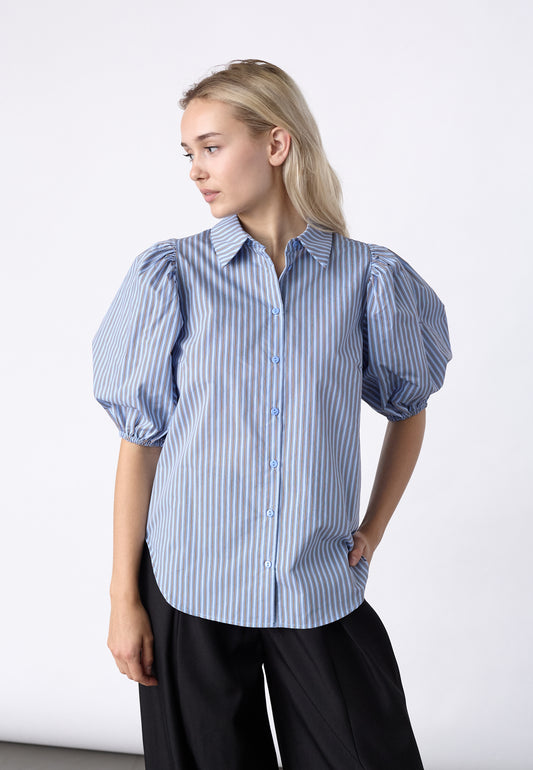 SP ELLA-SH95 - T-shirt - blue stripes