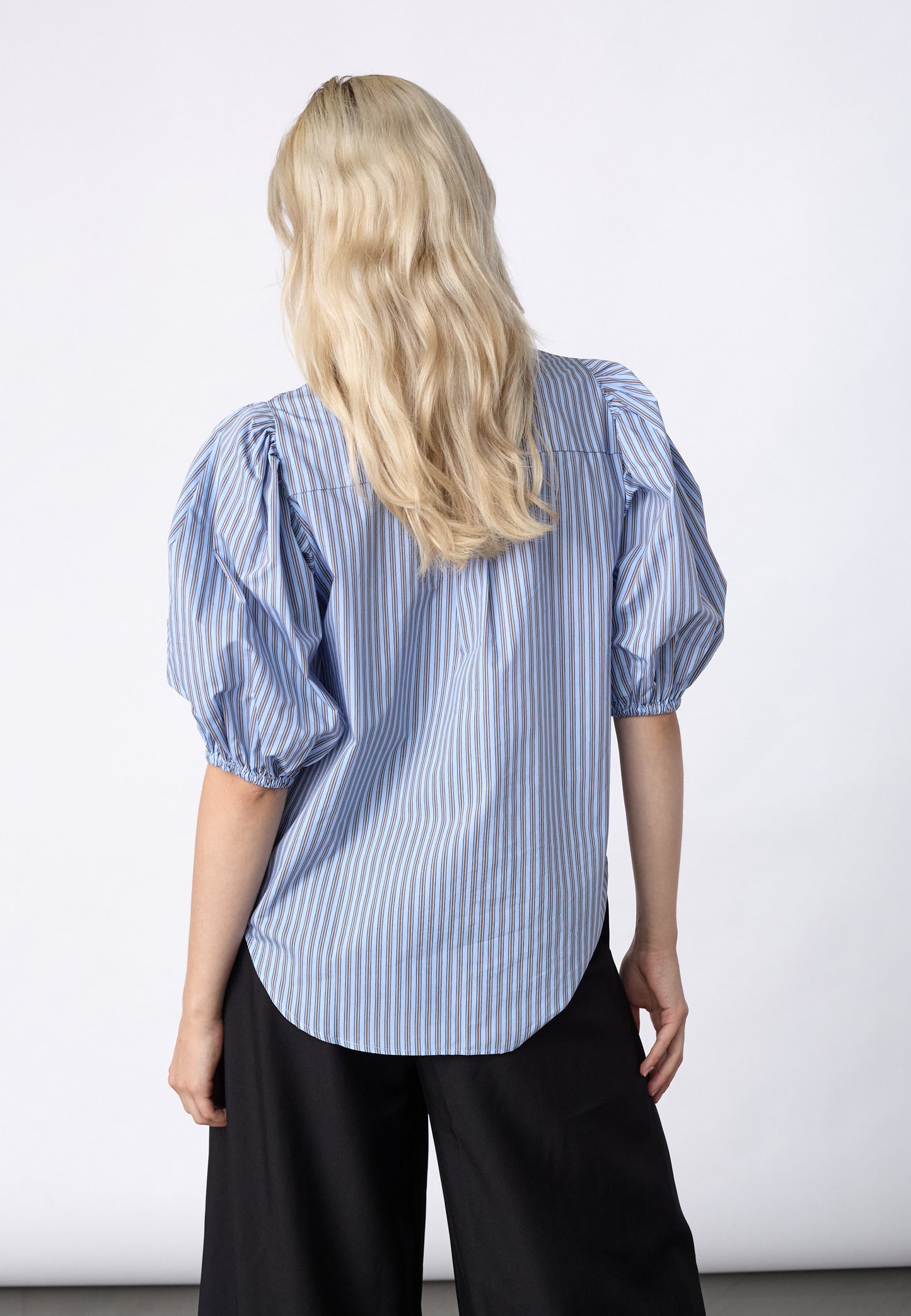SP ELLA-SH95 - T-shirt - blue stripes