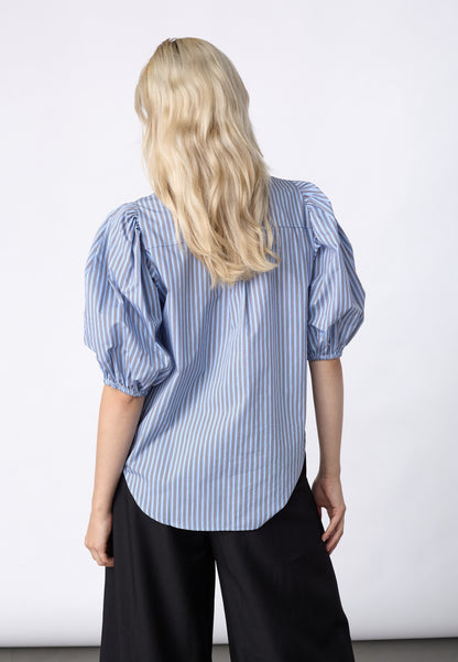 SP ELLA-SH95 - T-shirt - blue stripes