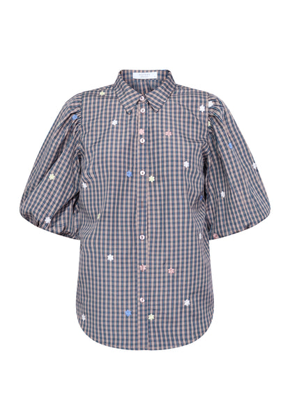 SP ELLA-SH96 Shirt - Blue check