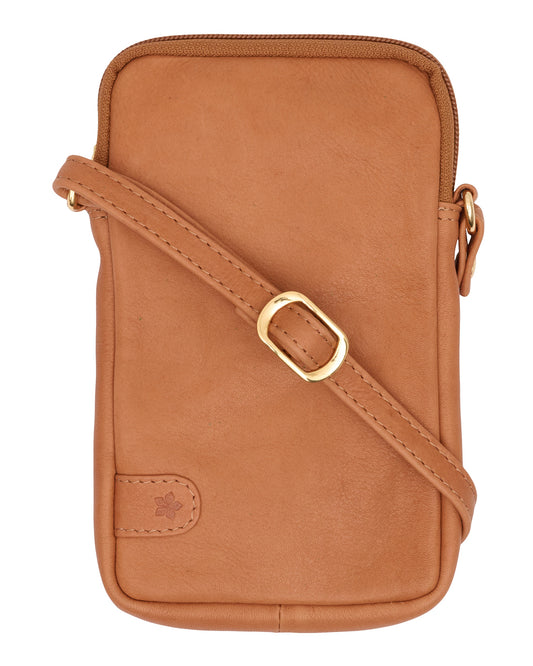 TS Misse Phone Hanger - cognac-gold