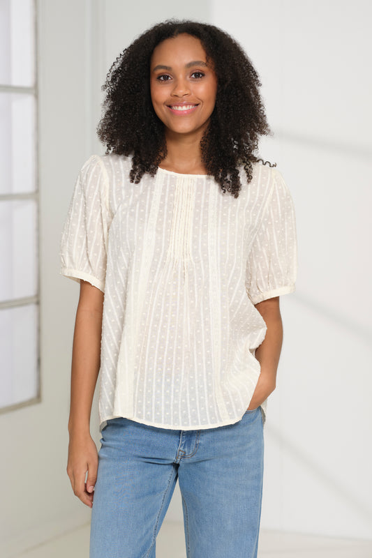 PP Ingrid Blouse - off white