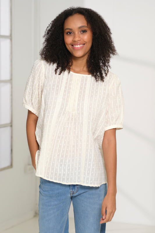 PP Ingrid Blouse - off white