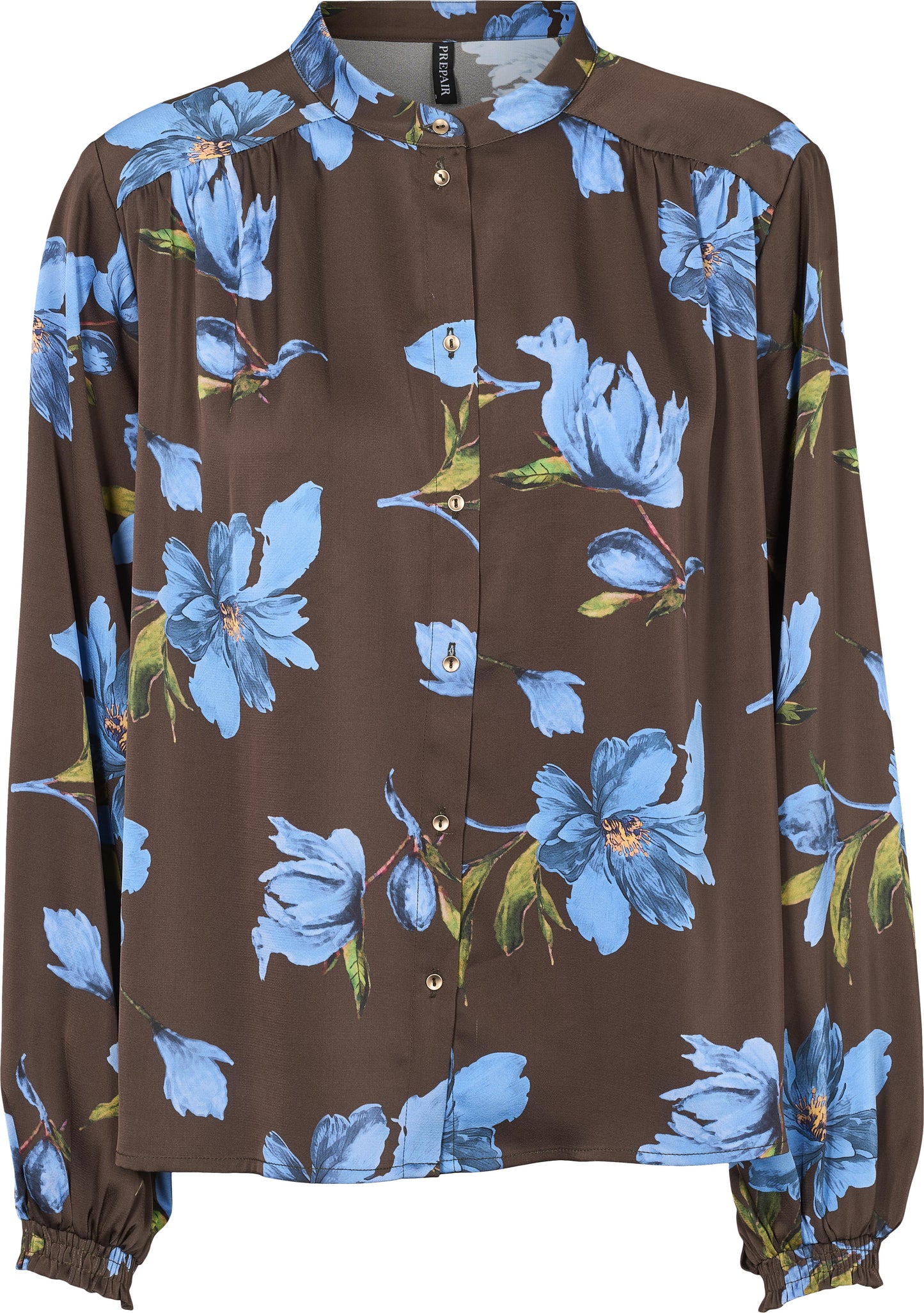 PP Estelle Blouse - brown/green/blue
