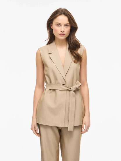 VL VIMIVO S/L VEST - Beige