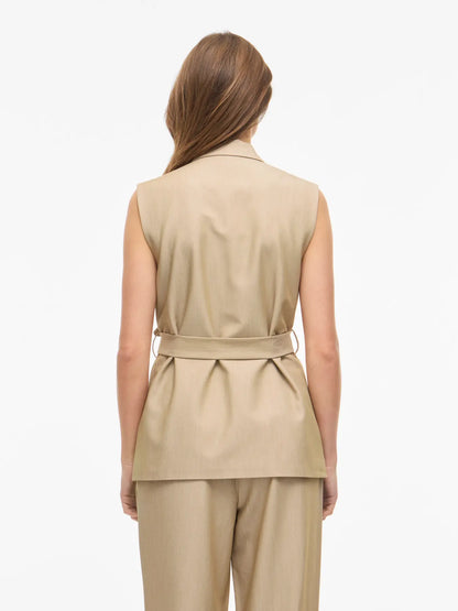VL VIMIVO S/L VEST - Beige