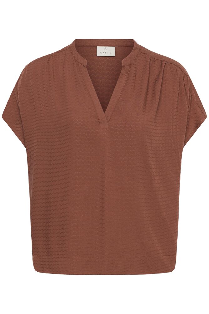 KA Emily Blouse - henna farvet