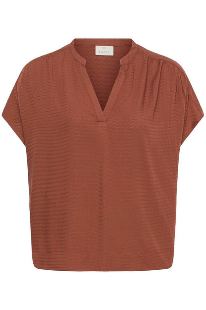 KA Emily Blouse - henna farvet