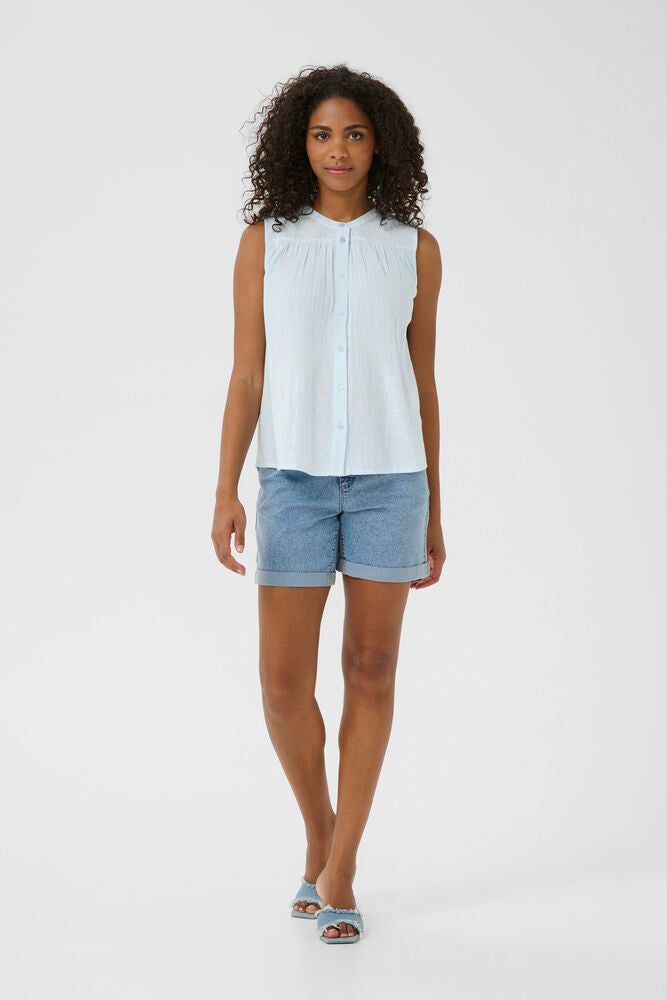 KA Pauline Top - nantucket breeze lyseblå
