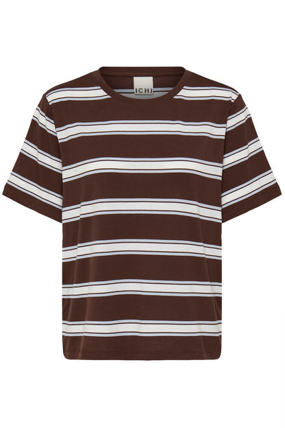 IC REBETTA SS - T-shirt stribet