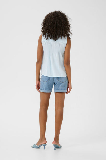 KA Pauline Top - nantucket breeze lyseblå
