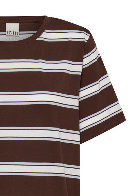 IC REBETTA SS - T-shirt stribet