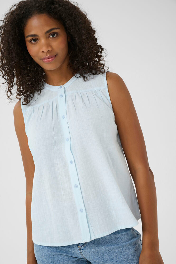 KA Pauline Top - nantucket breeze lyseblå