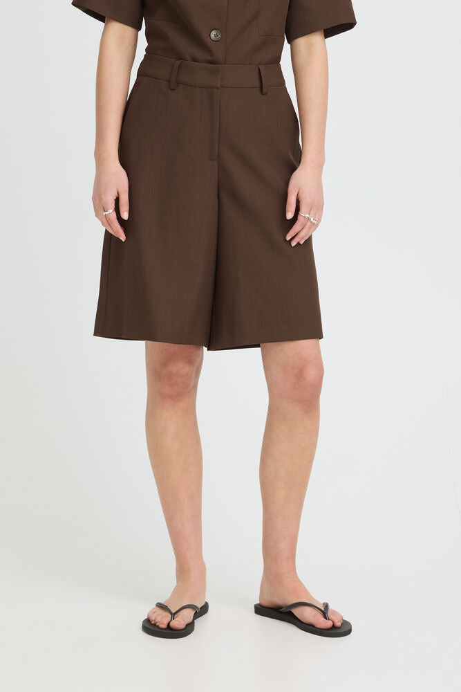 IC Fava Long shorts - brown