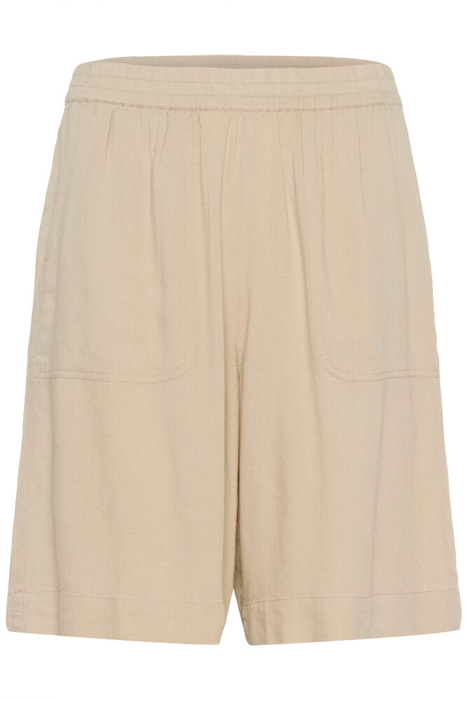 KA Milia hør Shorts - beige