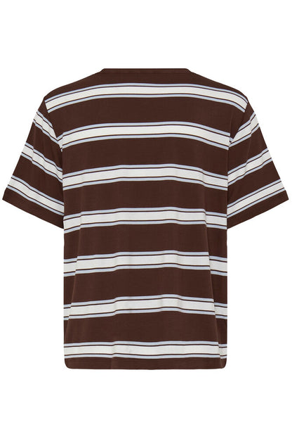 IC REBETTA SS - T-shirt stribet