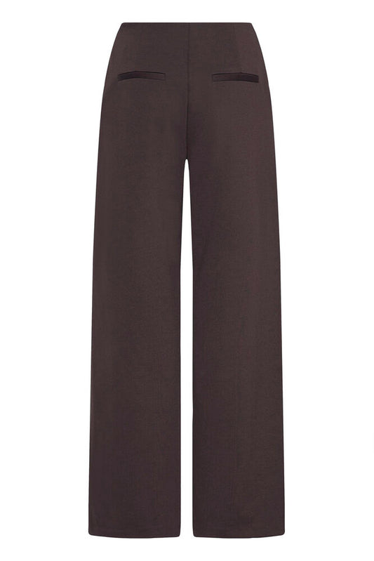 IC KATE WIDE PANT2 - brun