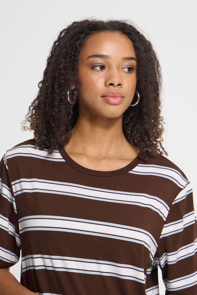 IC REBETTA SS - T-shirt stribet