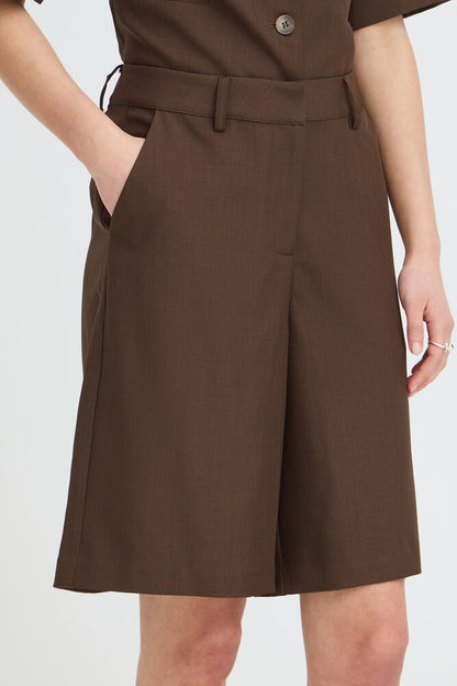IC Fava Long shorts - brown