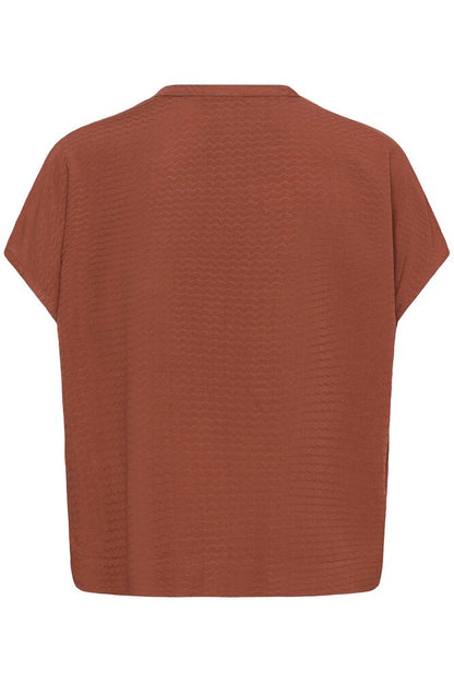 KA Emily Blouse - henna farvet