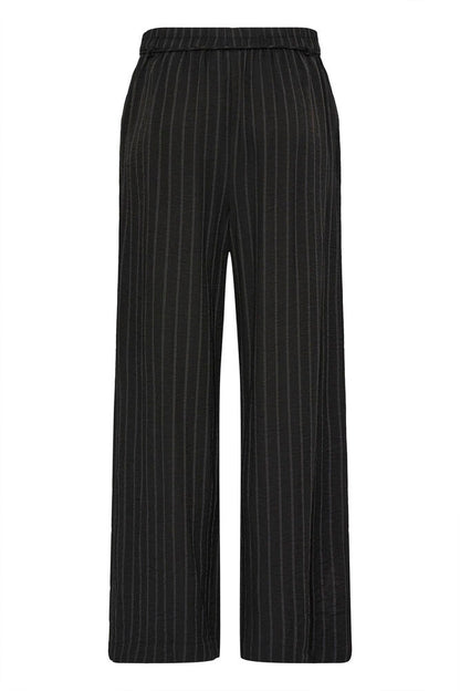 IC Fienna pants - black/white stripes