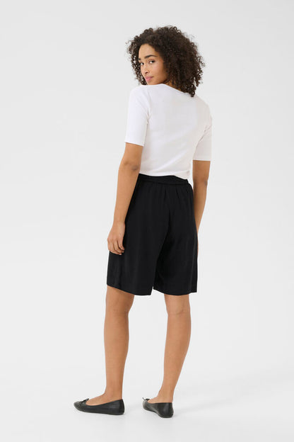 KA Milia hør Shorts - black