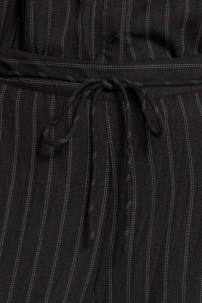 IC Fienna pants - black/white stripes