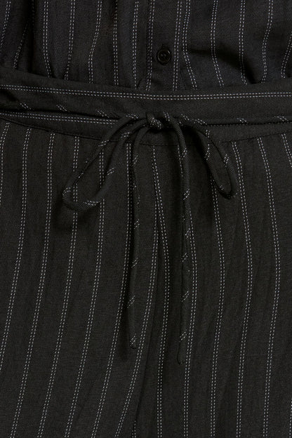 IC Fienna pants - black/white stripes