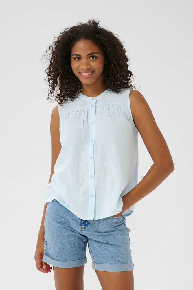 KA Pauline Top - nantucket breeze lyseblå