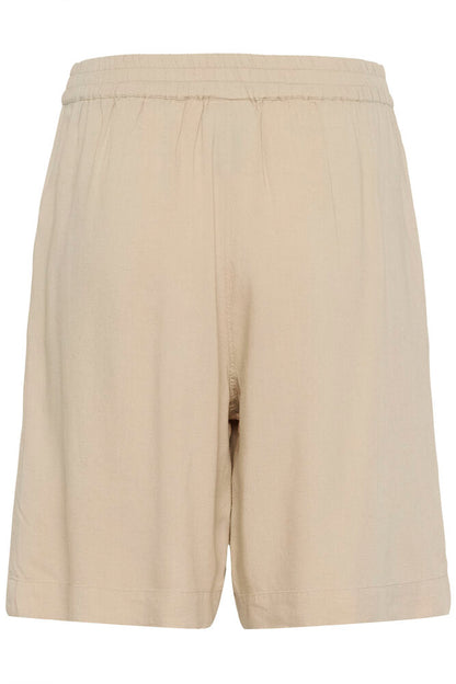 KA Milia hør Shorts - beige