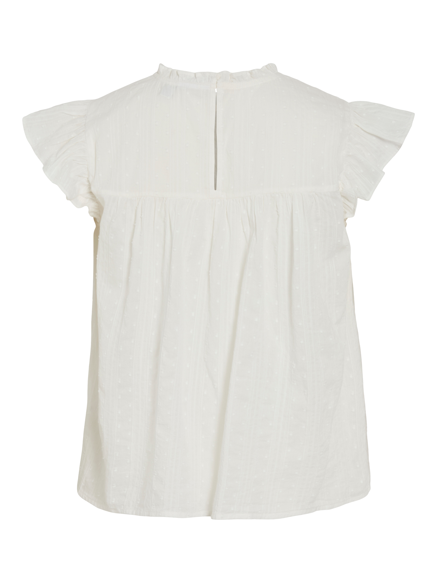 VL VIYVA S/L TOP - hvid