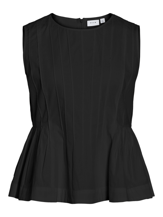 VL VIJIMBA O-NECK S/L TOP - sort