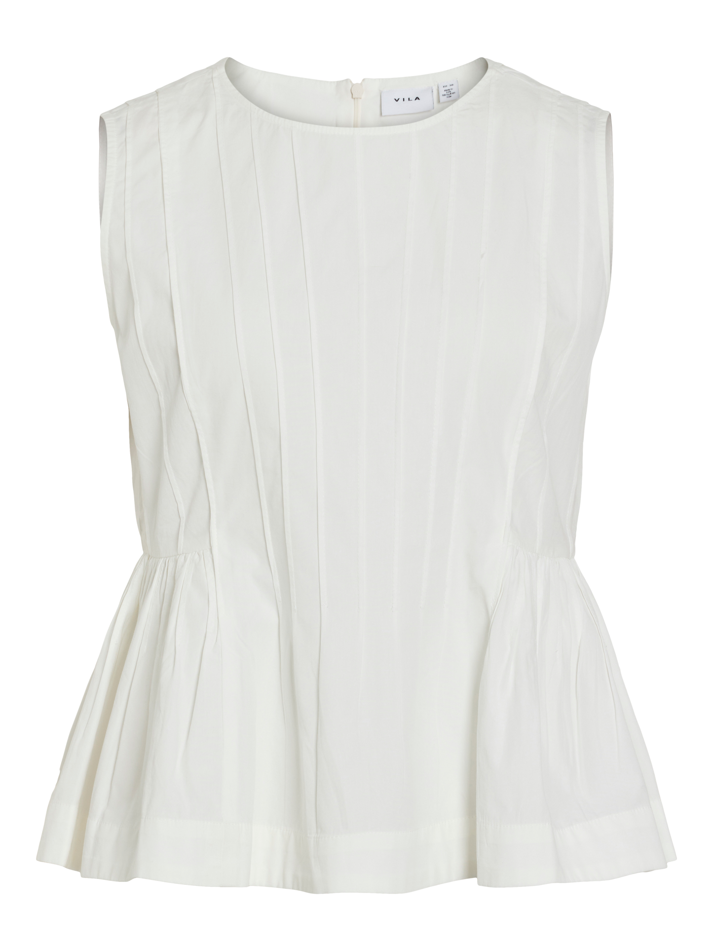 VL VIJIMBA O-NECK S/L TOP - hvid