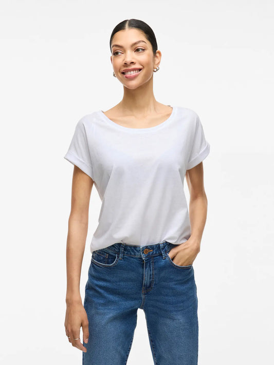 VL VIDREAMERS NEW PURE T-SHIRT - hvid