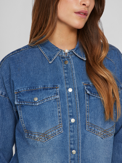 VL Vilarrie L/S denim shirt