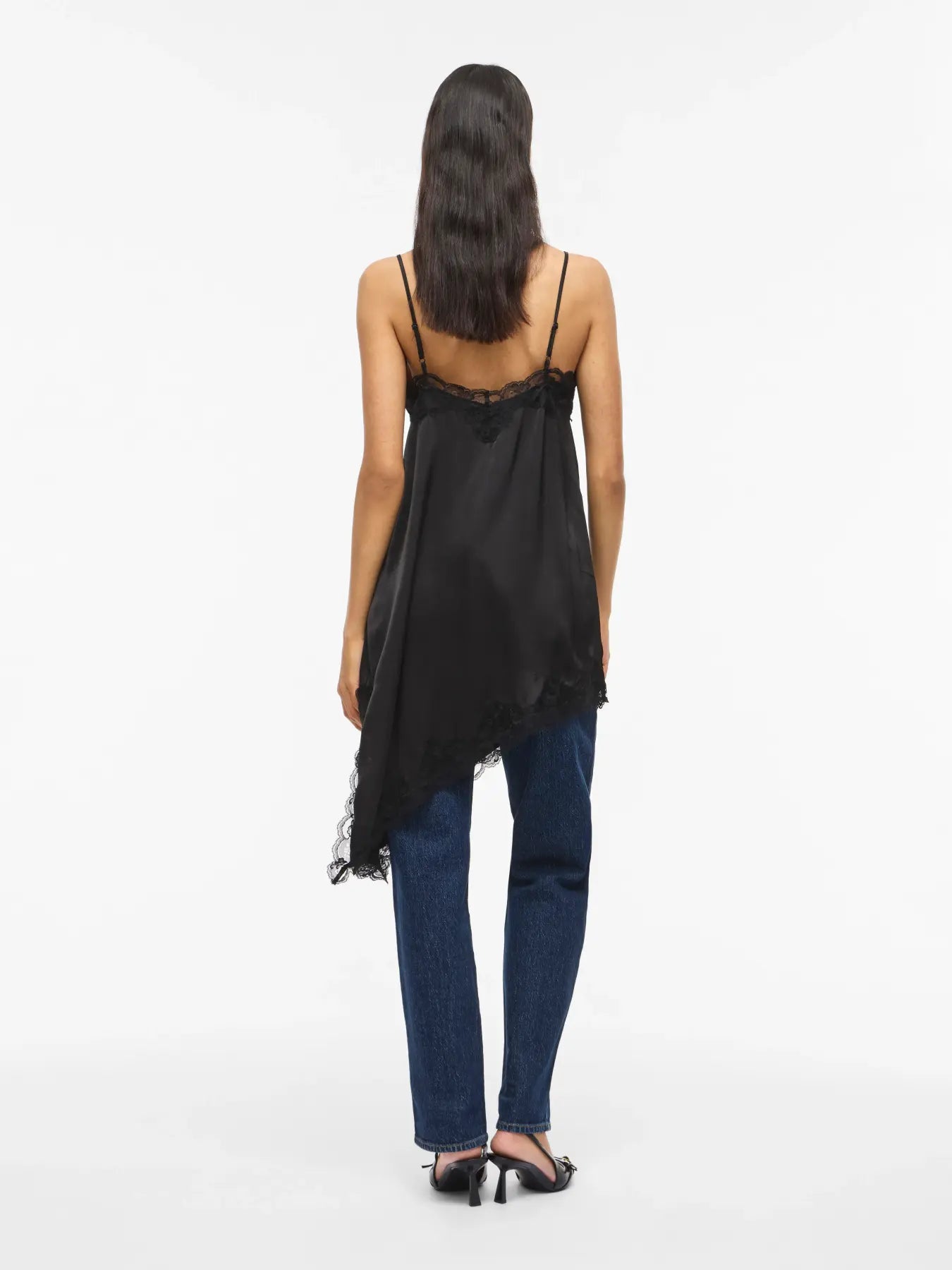 VL VILACEY STRAP DRESS - sort