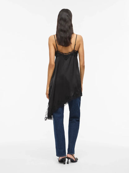 VL VILACEY STRAP DRESS - sort