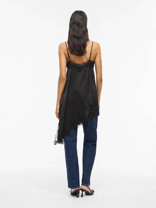 VL VILACEY STRAP DRESS - sort